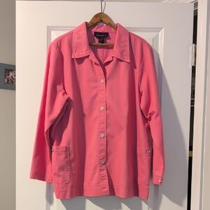 Denim & Co Button-Up Jacket